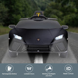 Lamborghini Performante Kids Electric Ride On Car Black