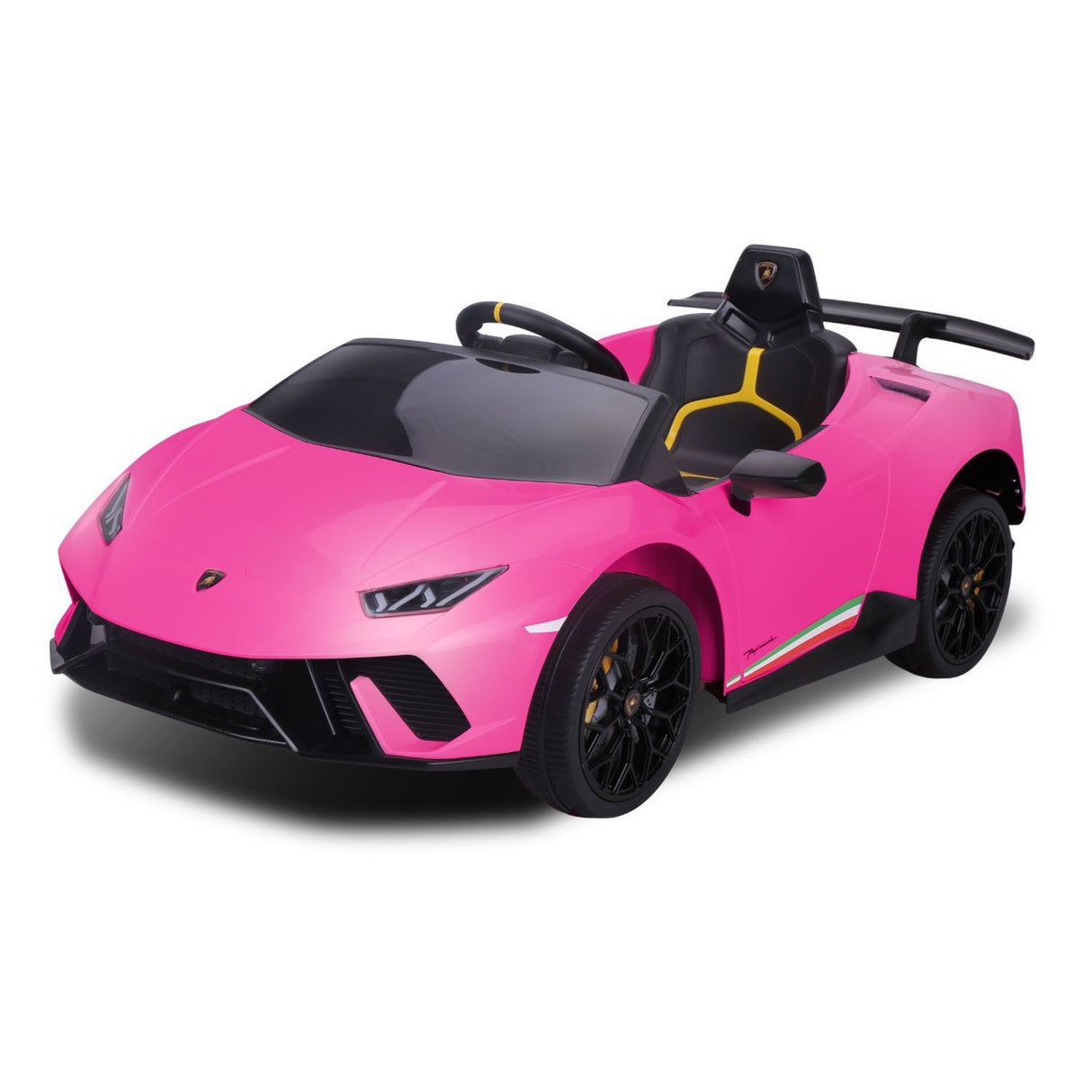 Lamborghini Performante Kids Electric Ride On Car Remote Control Pink