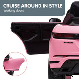 Land Rover Licensed Kids Electric Ride On Car Remote Control - Pink