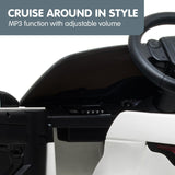 Land Rover Licensed Kids Electric Ride On Car Remote Control - White - Extra Image