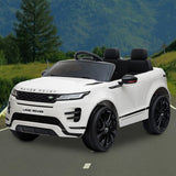 Land Rover Licensed Kids Electric Ride On Car Remote Control - White - Extra Image