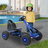 Kahuna G95 Kids Ride On Pedal Go Kart - Blue - Extra Image