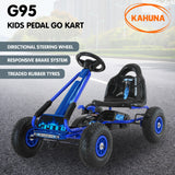 Kahuna G95 Kids Ride On Pedal Go Kart - Blue - Extra Image
