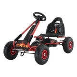 Kahuna G95 Kids Ride On Pedal-Powered Go Kart  - Red - Extra Image