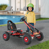 Kahuna G95 Kids Ride On Pedal-Powered Go Kart  - Red - Extra Image