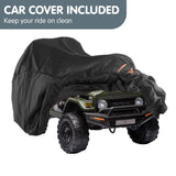 Authorised Toyota FJ Cruiser Kids Electric Ride On Car - Green - Top-Down View