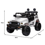 Authorized Toyota Kids Ride-on FJ Cruiser J2099 - White