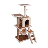 Furtastic 125cm Cat Tree Scratching Post - Beige - Extra Image
