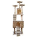 Furtastic 170cm Cat Tree Scratching Post - Beige, image 6