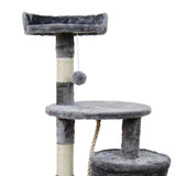Furtastic 110cm Cat Tree Scratching Post - Silver Grey - Extra Image