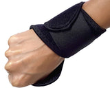 Wrist sports injury compression support - Side View
