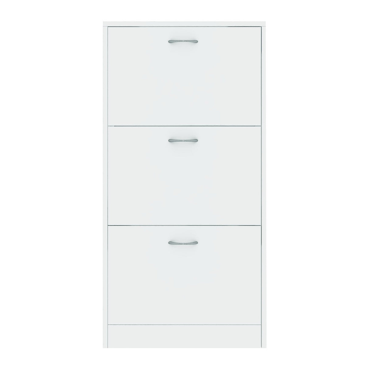 Sarantino Mavis Shoe Cabinet in White