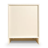 Bedside Table with Drawers MDF Cabinet Storage 51 x 40cm - White Red - Extra Image