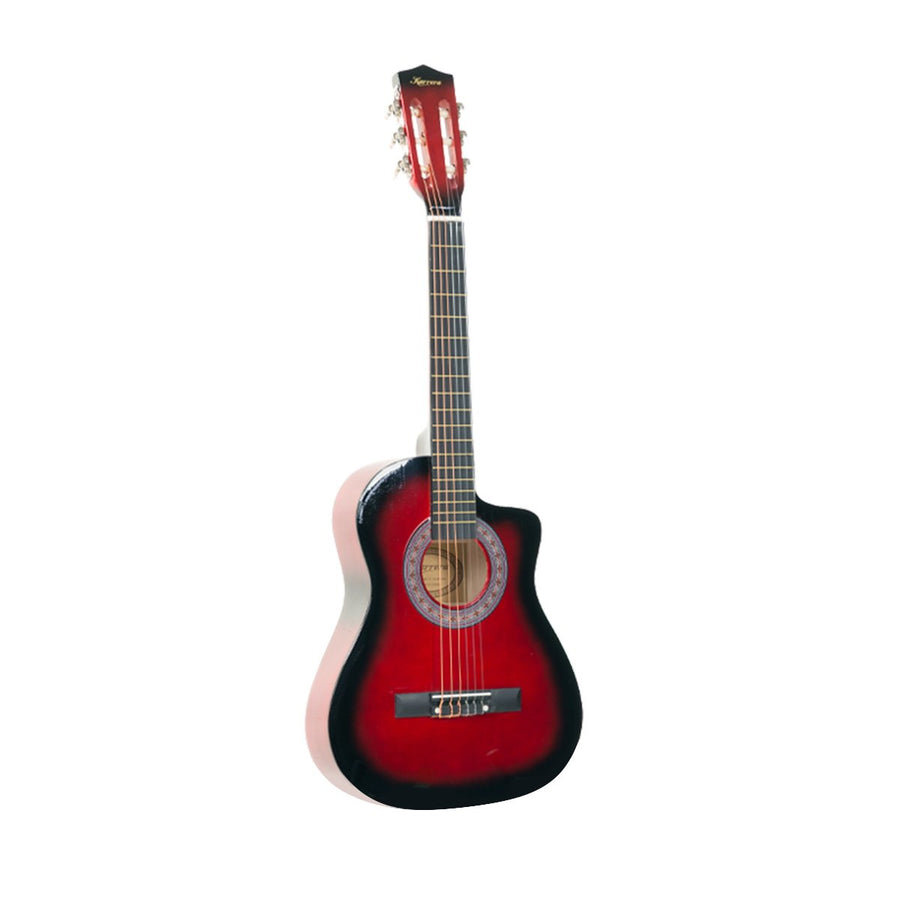 Karrera Childrens 34in Acoustic Guitar Kids - Red