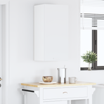 Hanging Cabinet White 40 x 31 x 80 cm Engineered Wood