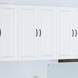 Wall Cabinet PORTO White 80 x 31 x 100 cm Engineered Wood
