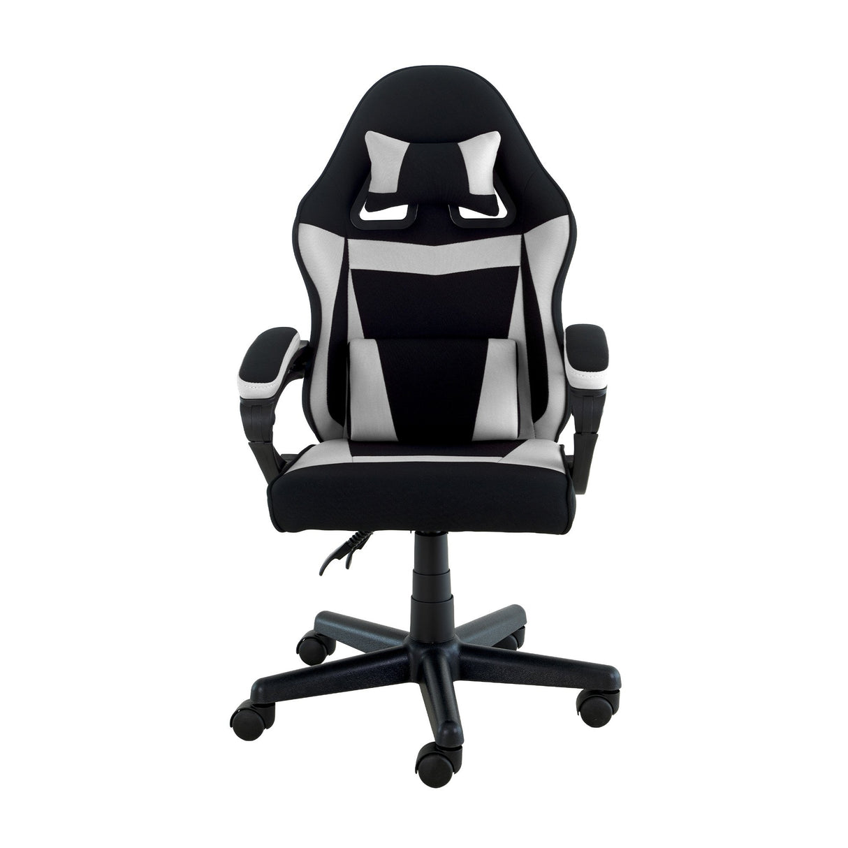 Sarantino Antre Kids Study Gaming Chair Black White Computer Seat Adjustable Height Ergonomic S