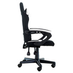 Sarantino Antre Kids Study Gaming Chair Black White Computer Seat Adjustable Height Ergonomic S