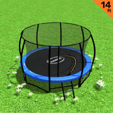 Kahuna 14 ft Trampoline - Blue