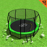 Kahuna 12 ft Trampoline - Green