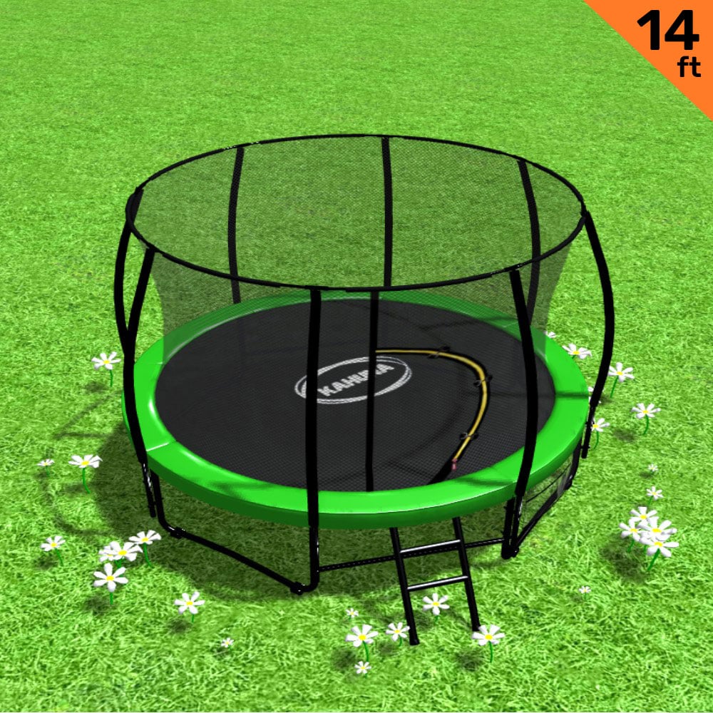 Kahuna 14 ft Trampoline - Green