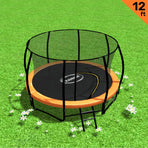Kahuna Trampoline 12 ft Round Outdoor Kids with Safety Enclosure Net