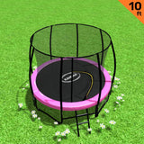 Kahuna 10 ft Trampoline - Pink