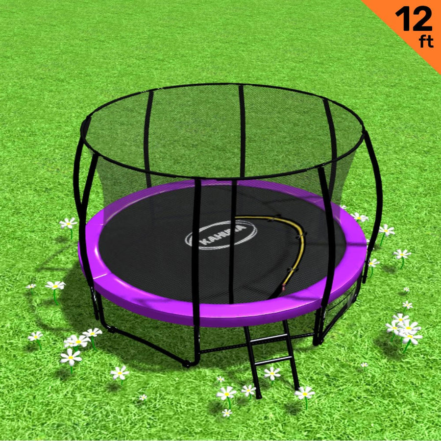 Kahuna 12 ft Trampoline - Purple