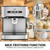 Pronti Toaster, Kettle & Coffee Machine Breakfast Set - Black - Extra Image
