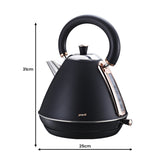 Pronti Toaster, Kettle & Coffee Machine Breakfast Set - Black - Extra Image
