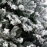 Christabelle Snow-Tipped Snowflocked Artificial Christmas Tree 1.5m - 550 Tips - Rear View