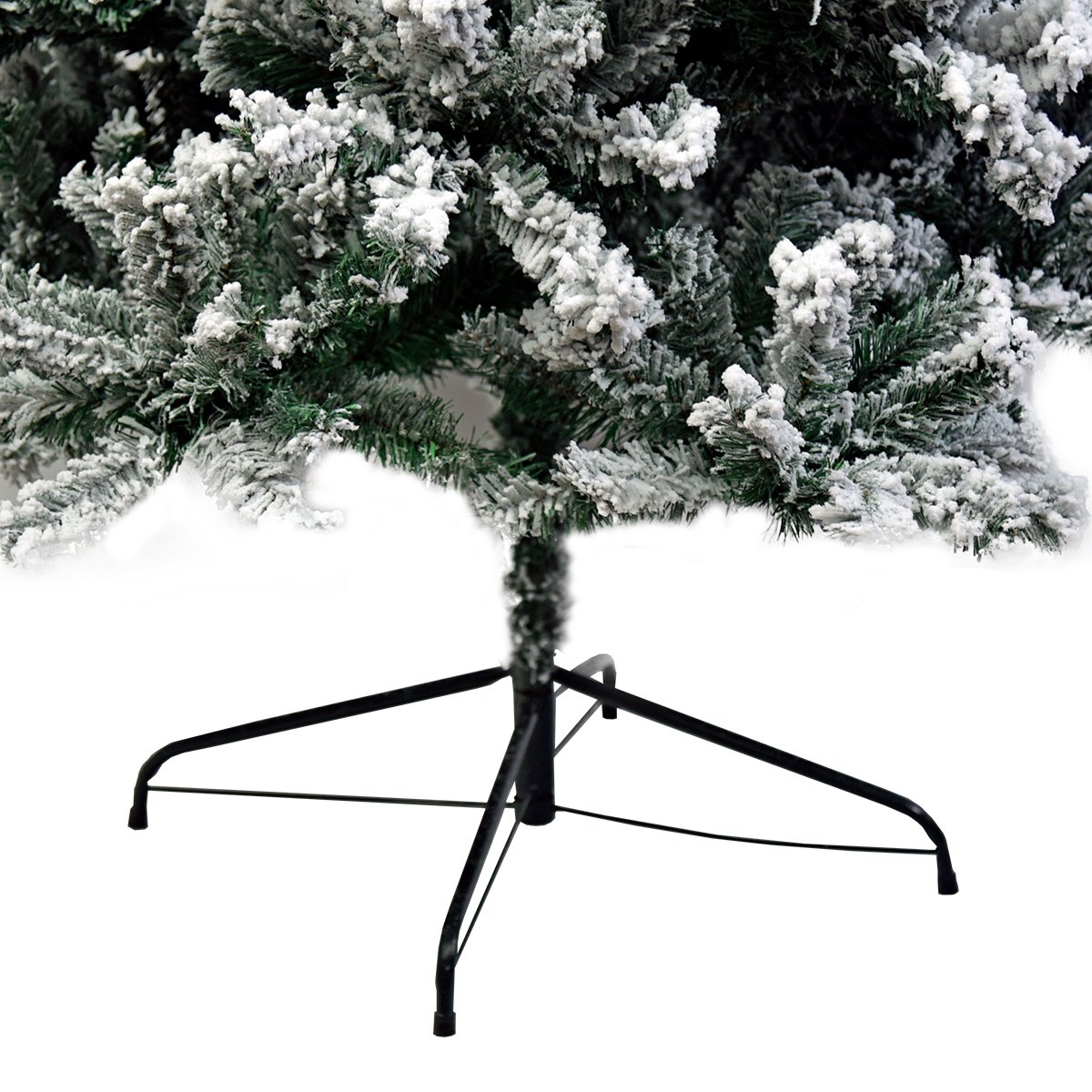 Christabelle Snow-Tipped Snowflocked Artificial Christmas Tree 2.4m 1500 Tips