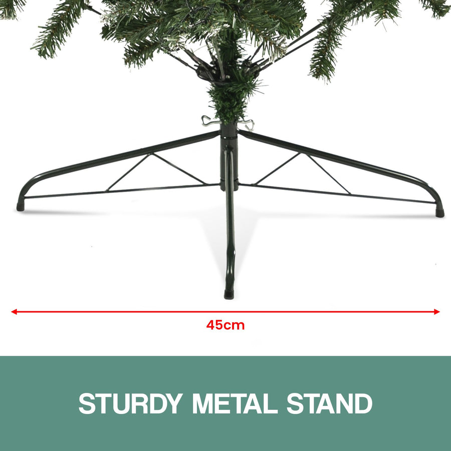 Christabelle 2m Pre Lit LED Christmas Tree with Pine Cones