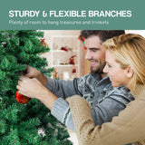 Christabelle Green Artificial Christmas Tree 2.1m - 1200 Tips - Extra Image