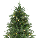 Christabelle 1.2m Prelit Everglow Fir Christmas Tree with 150 LED Lights - Side View
