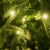 Christabelle 1.2m Prelit Everglow Fir Christmas Tree with 150 LED Lights - 45-Degree Angle