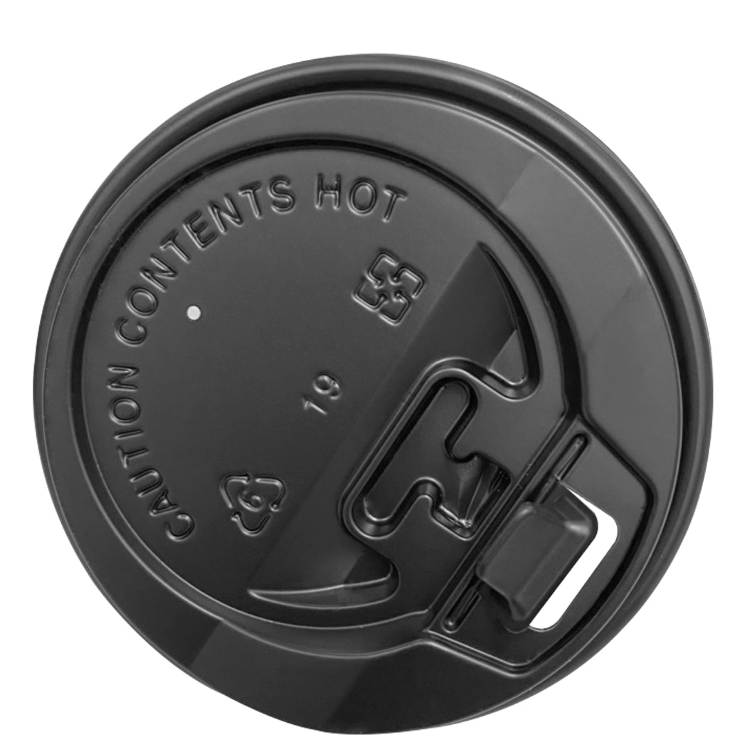 200 Pcs 16oz Disposable Takeaway Coffee Black-2006733304379871237