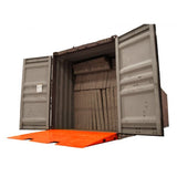 1.7m 8 Tonne Container Ramp - Front View