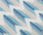 Cot Fitted Sheet Blue by Petit Nest - Front View
