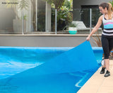 Solar Swimming Pool Cover 7m x 4m - Side View