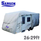 Samson Heavy Duty Caravan Cover 26-29ft - Close-Up Angle