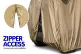 Samson 2 Seater Golf Cart Buggy Waterproof Cover - Close-Up Angle