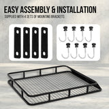 RIGG Universal Car Roof Rack Basket Cargo Carrier