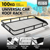RIGG Universal Car Roof Rack Basket Cargo Carrier