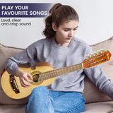 Karrera 25in Cuatro Guitar - Natural - Extra Image