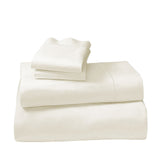 Cotton microfibre 1000TC 4pc Queen sheet set - Ivory