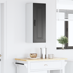 Dishwasher Panel Kalmar Black 30 x 31 x 80 cm Engineered Wood