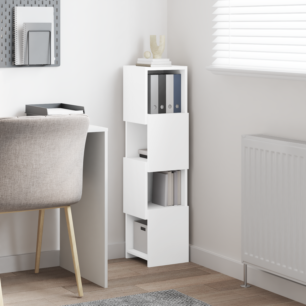 Corner Cabinet 25,5x25x102cm Engineered Wood