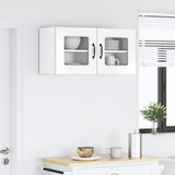 Dishwasher Panel Kalmar 2 pcs High Gloss White 40 x 31 x 40 cm - Top-Down View