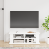 TV stand White 96 x 35 x 33.5 cm - Top-Down View